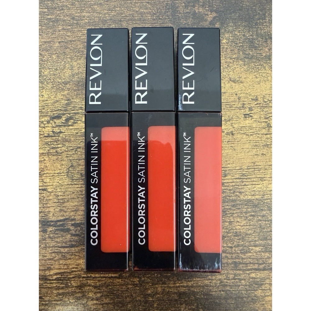 Revlon ColorStay Satin Ink Liquid Lipstick - 014 Smokin Hot (014) 0.17 fl oz (3)